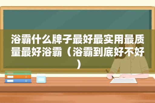 浴霸什么牌子最好最实用最质量最好浴霸（浴霸到底好不好）