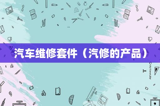 汽车维修套件（汽修的产品）