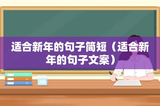 适合新年的句子简短（适合新年的句子文案）