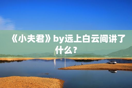 《小夫君》by远上白云间讲了什么？