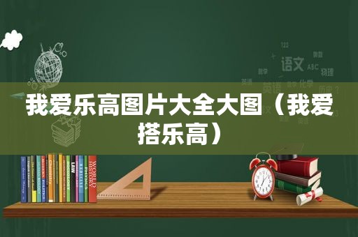 我爱乐高图片大全大图（我爱搭乐高）