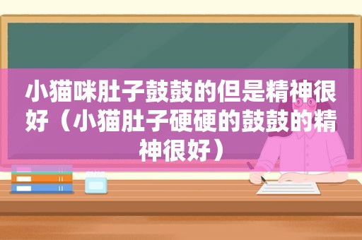 小猫咪肚子鼓鼓的但是精神很好（小猫肚子硬硬的鼓鼓的精神很好）