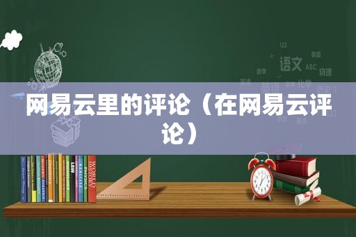 网易云里的评论（在网易云评论）