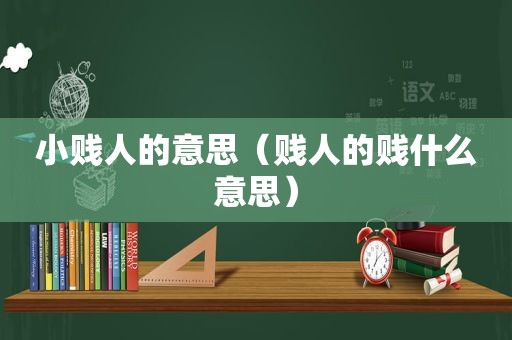 小 *** 的意思（ *** 的贱什么意思）