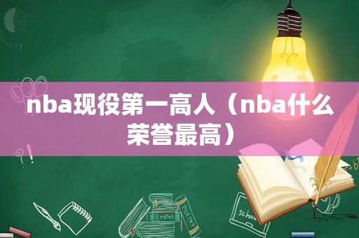 nba现役第一高人（nba什么荣誉最高）