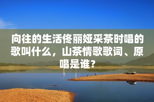 向往的生活佟丽娅采茶时唱的歌叫什么，山茶情歌歌词、原唱是谁？