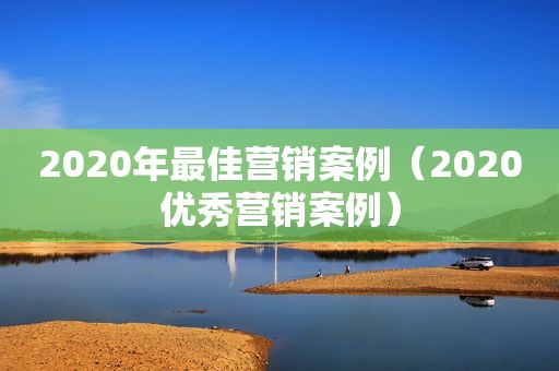 2020年最佳营销案例（2020优秀营销案例）