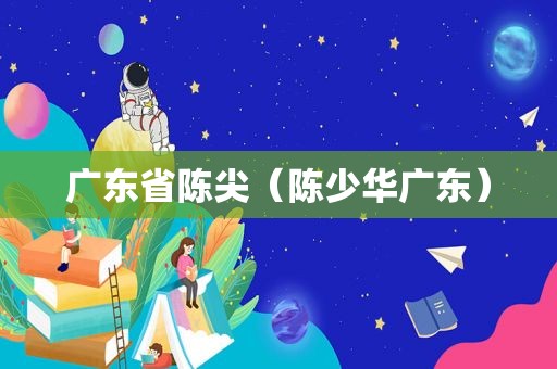 广东省陈尖（陈少华广东）