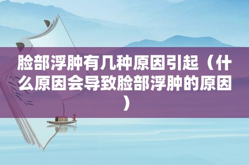 脸部浮肿有几种原因引起（什么原因会导致脸部浮肿的原因）