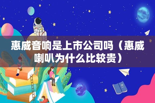 惠威音响是上市公司吗（惠威喇叭为什么比较贵）