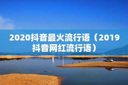 2020抖音最火流行语（2019抖音网红流行语）