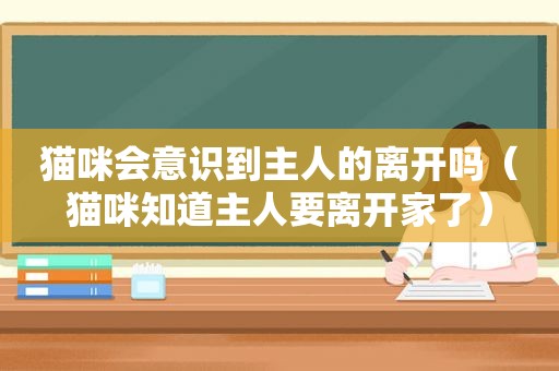 猫咪会意识到主人的离开吗（猫咪知道主人要离开家了）