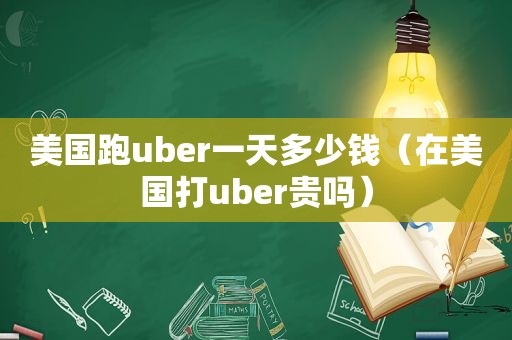 美国跑uber一天多少钱（在美国打uber贵吗）