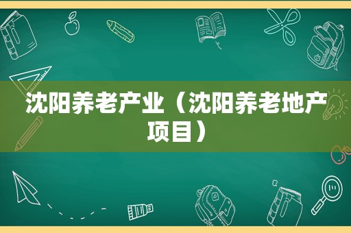 沈阳养老产业（沈阳养老地产项目）