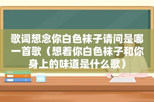 歌词想念你白色袜子请问是哪一首歌（想着你白色袜子和你身上的味道是什么歌）