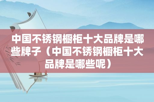 中国不锈钢橱柜十大品牌是哪些牌子（中国不锈钢橱柜十大品牌是哪些呢）