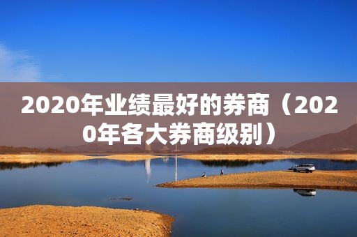 2020年业绩最好的券商（2020年各大券商级别）