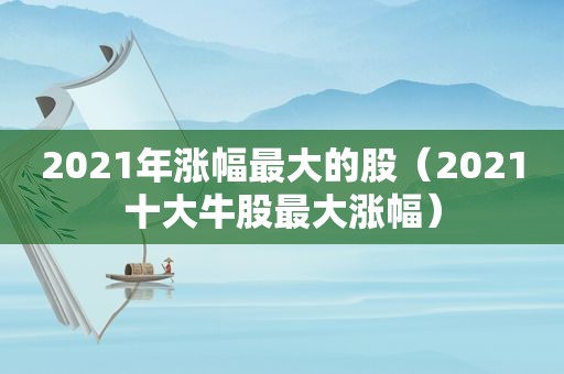 2021年涨幅最大的股（2021十大牛股最大涨幅）