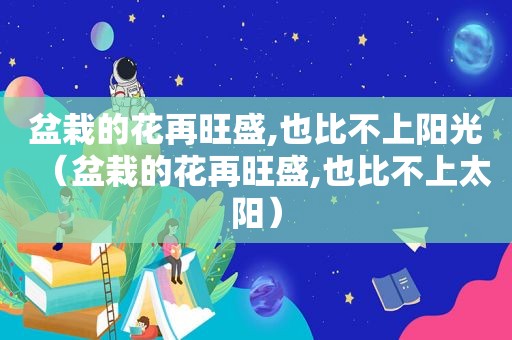 盆栽的花再旺盛,也比不上阳光（盆栽的花再旺盛,也比不上太阳）