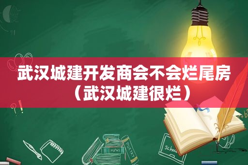 武汉城建开发商会不会烂尾房（武汉城建很烂）