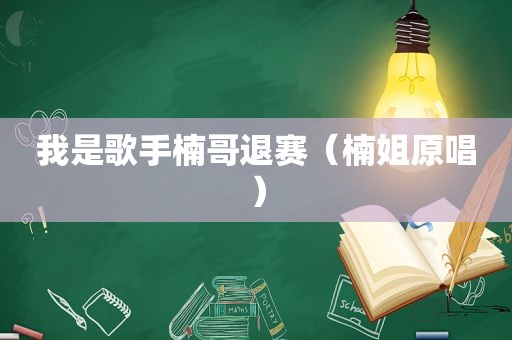 我是歌手楠哥退赛（楠姐原唱）