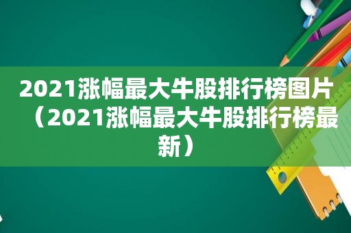 2021涨幅最大牛股排行榜图片（2021涨幅最大牛股排行榜最新）