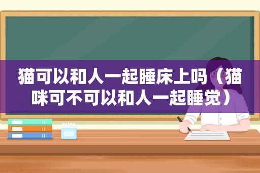 猫可以和人一起睡床上吗（猫咪可不可以和人一起睡觉）