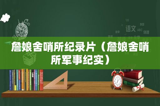 詹娘舍哨所纪录片（詹娘舍哨所军事纪实）