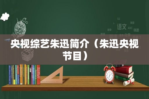 央视综艺朱迅简介（朱迅央视节目）