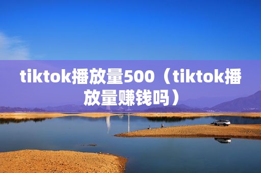 tiktok播放量500（tiktok播放量赚钱吗）