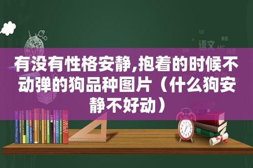 有没有性格安静,抱着的时候不动弹的狗品种图片（什么狗安静不好动）