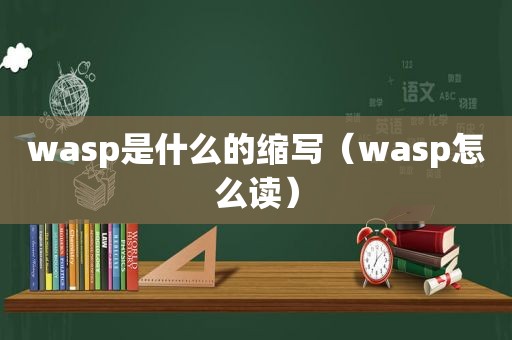 wasp是什么的缩写（wasp怎么读）