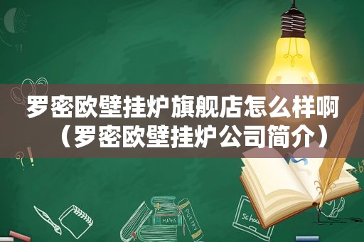 罗密欧壁挂炉旗舰店怎么样啊（罗密欧壁挂炉公司简介）