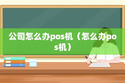 公司怎么办pos机（怎么办pos机）