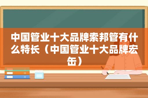 中国管业十大品牌索邦管有什么特长（中国管业十大品牌宏缶）