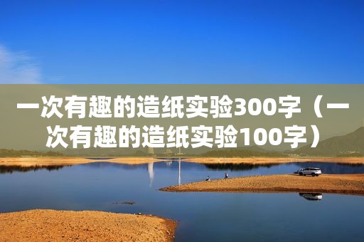 一次有趣的造纸实验300字（一次有趣的造纸实验100字）