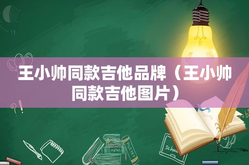 王小帅同款吉他品牌（王小帅同款吉他图片）