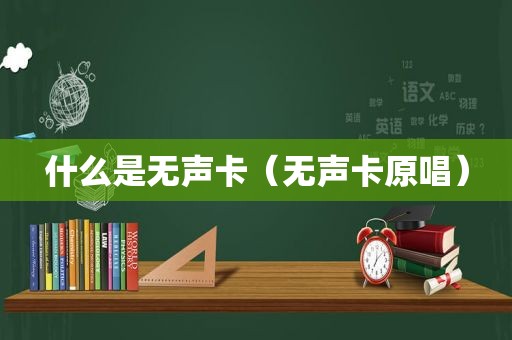 什么是无声卡（无声卡原唱）