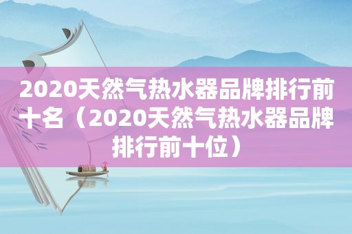 2020天然气热水器品牌排行前十名（2020天然气热水器品牌排行前十位）