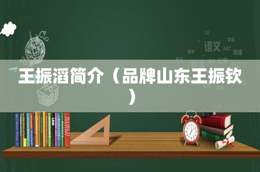 王振滔简介（品牌山东王振钦）