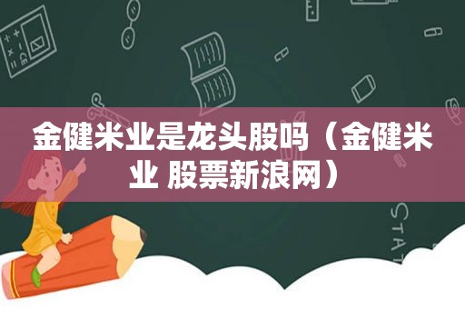 金健米业是龙头股吗（金健米业 股票新浪网）