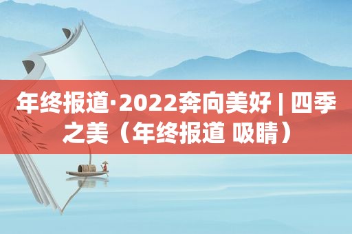 年终报道·2022奔向美好 | 四季之美（年终报道 吸睛）