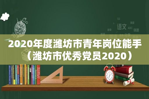 2020年度潍坊市青年岗位能手（潍坊市优秀党员2020）