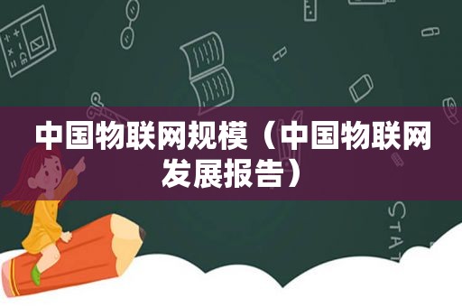 中国物联网规模（中国物联网发展报告）