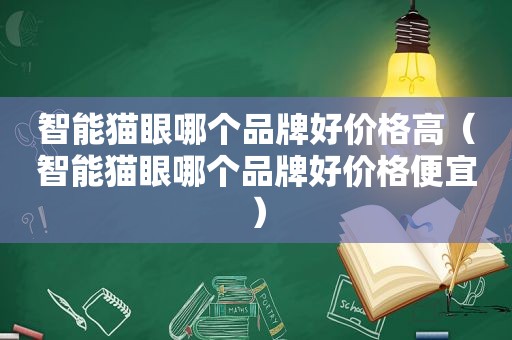 智能猫眼哪个品牌好价格高（智能猫眼哪个品牌好价格便宜）