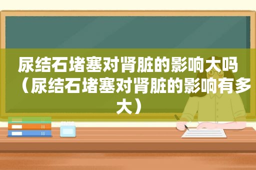 尿结石堵塞对肾脏的影响大吗（尿结石堵塞对肾脏的影响有多大）