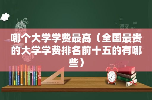 哪个大学学费最高（全国最贵的大学学费排名前十五的有哪些）