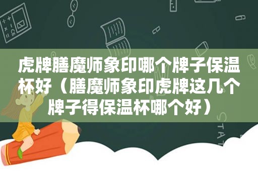 虎牌膳魔师象印哪个牌子保温杯好（膳魔师象印虎牌这几个牌子得保温杯哪个好）