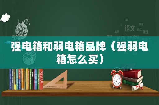 强电箱和弱电箱品牌（强弱电箱怎么买）