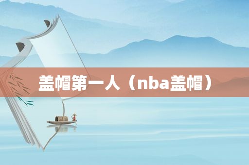 盖帽第一人（nba盖帽）